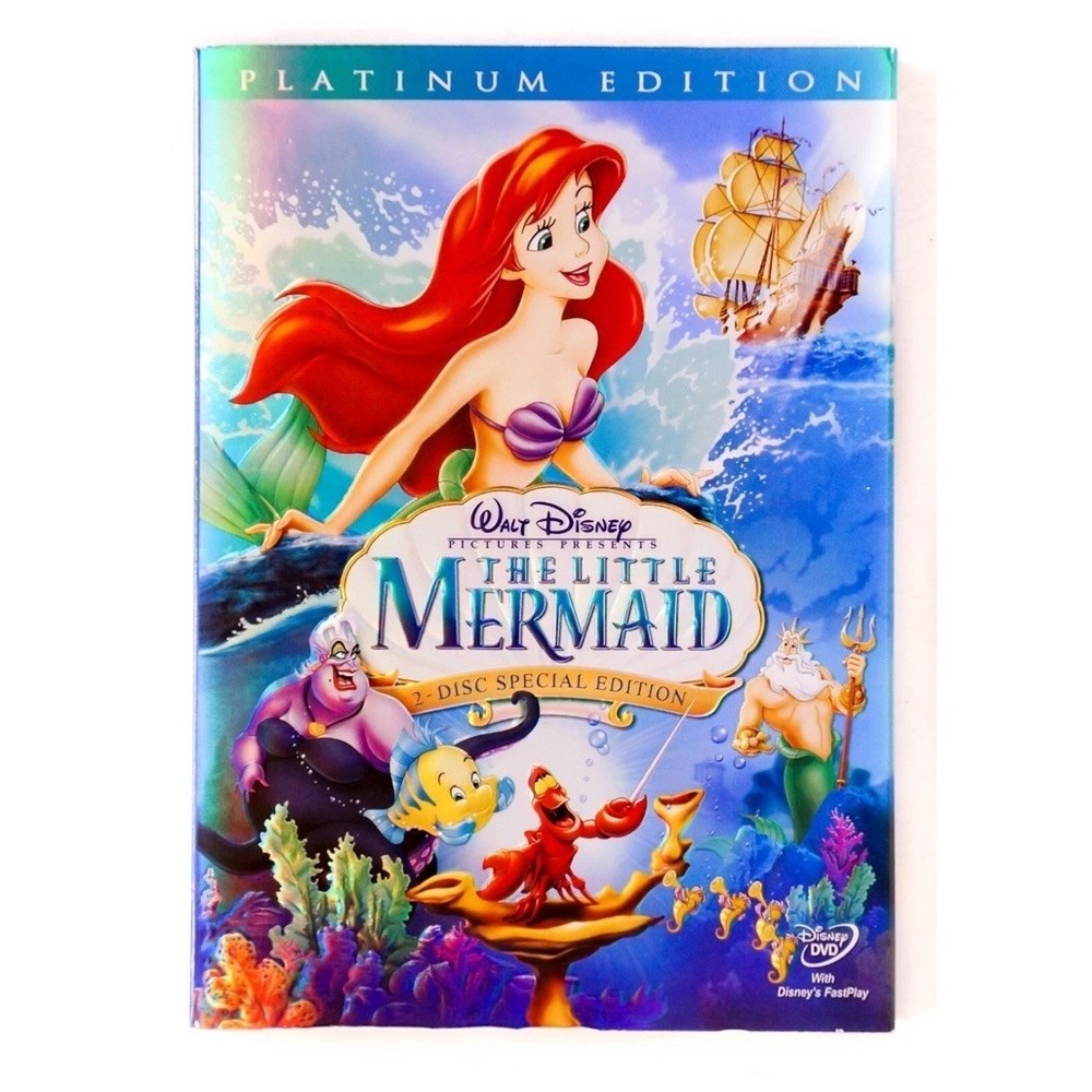 The Little Mermaid DVD, 2006 2-Disc Set Platinum Edition) Walt Disney Production